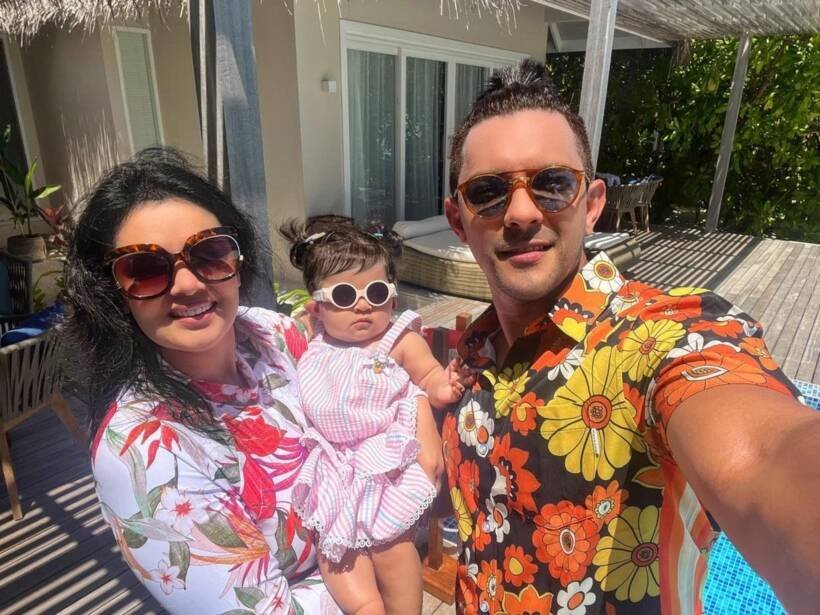 Inside Aditya Narayan-Shweta Agarwal's Maldives vacation with daughter Tvisha
