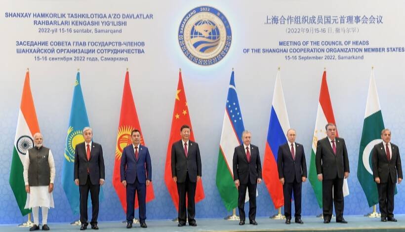 Modi at SCO