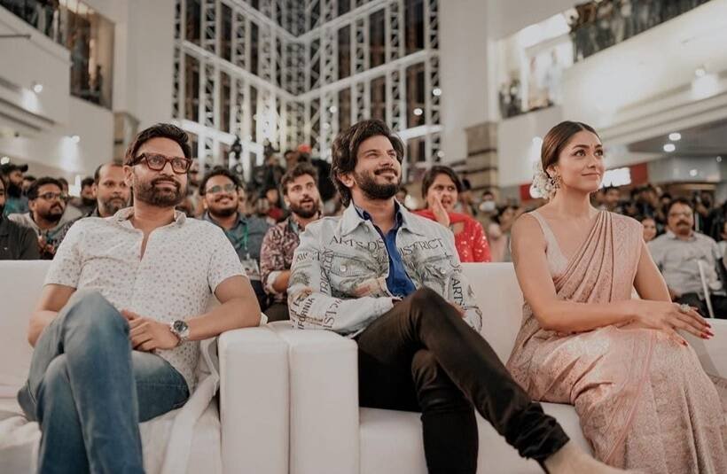 Sita Ramam promotions, Mrunal Thakur, Rashmika Mandanna, Dulquer Salmaan