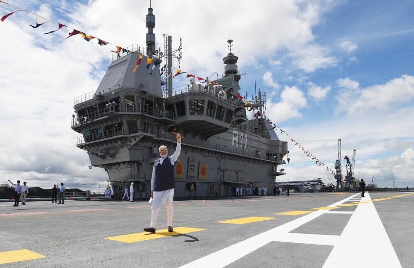 INS Vikrant R11, INS vikrant launch