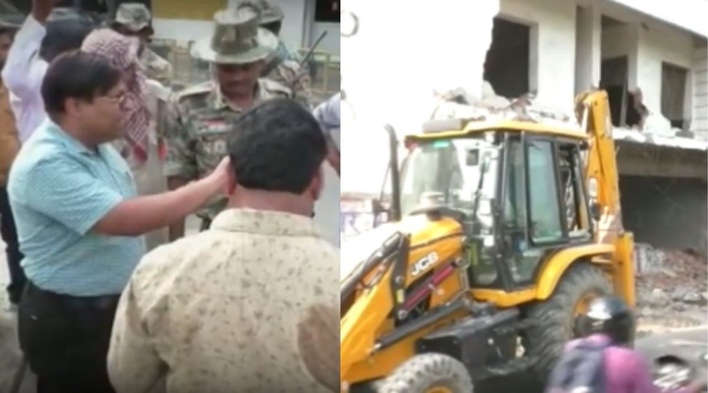 bulldozer| up govt| bareilly bulldozer| up govt| bareilly