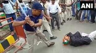 patna protest| viral video | patna ADM