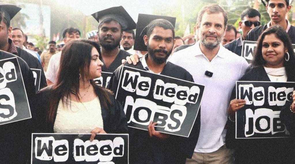 eight cheetahs, rahul gandhi, National Unemployment Day