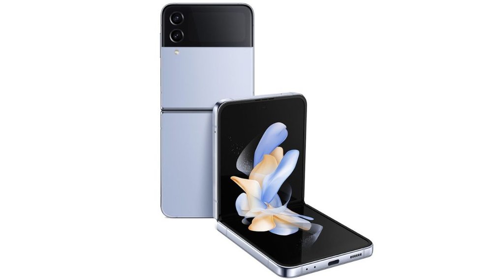 samsung galaxy Z Flip 4 blue colour variant price