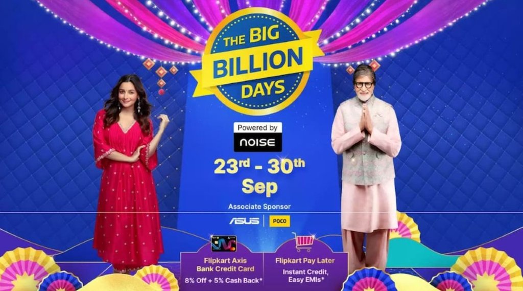 Flipkart big Billion Days Sale 2022 Live