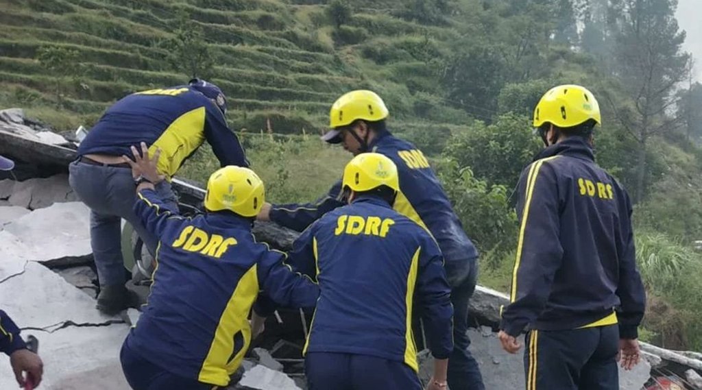 Uttarakhand news, Four died in landslide in Chamoli, Chamoli landslide