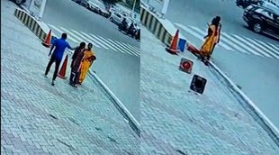 Hyderabad II Chain Snatcher II Viral video