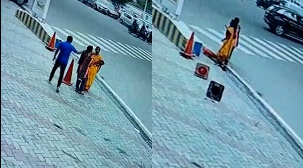 Hyderabad II Chain Snatcher II Viral video