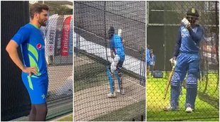 India vs Pakistan Rohit Sharma Virat kholi Shaheen Afridi Pakistan Pace Battery Watch Video1