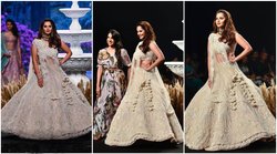 Lakme Fashion Week: ऑफ व्हाइट पिंक लहंगे में शो स्टॉपर बनीं सानिया मिर्जा, अनन्या बिड़ला ने लिखा- आग लगा दी