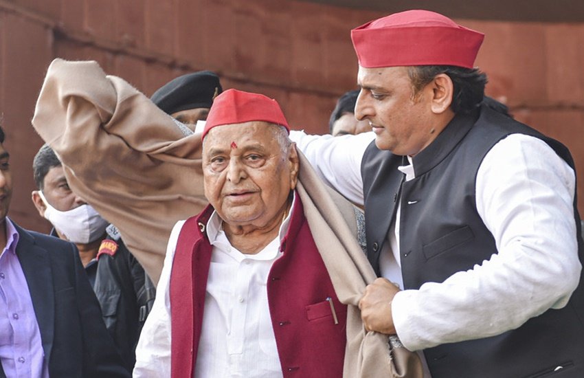 2019 में मुलायम सिंह यादव 7वीं बार लोकसभा का सदस्य बने। अपना आखिरी चुनाव भी वह मैनपुरी से ही लड़े और जीतकर संसद पहुंचे। (Photo: PTI)