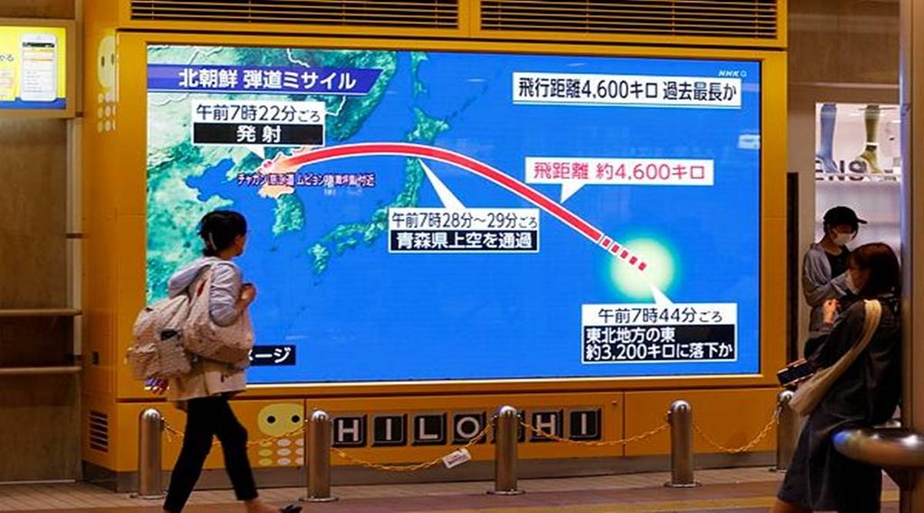 North Korea, Japan, India