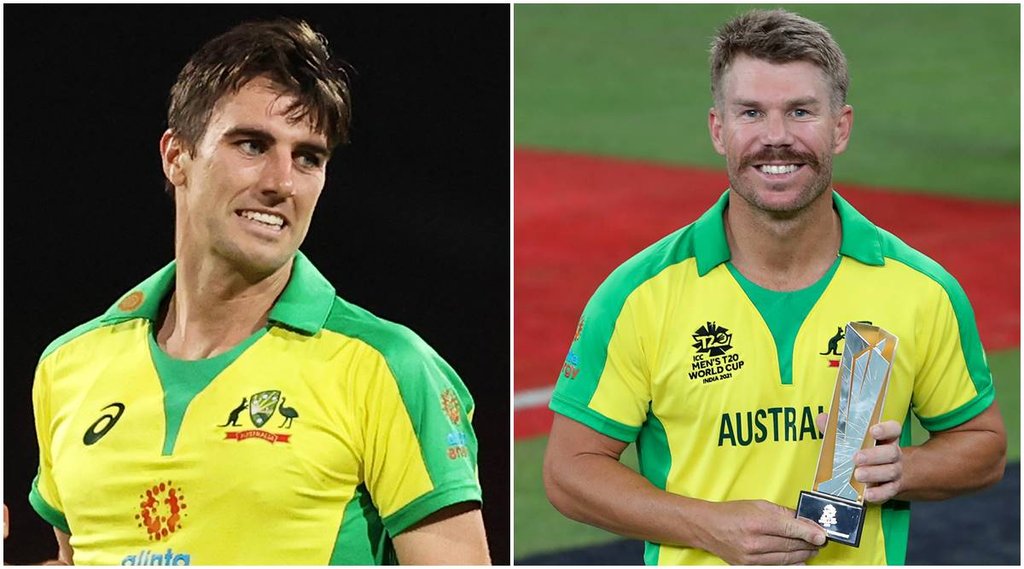 Pat Cummins Cricket Australia David Warner Australia