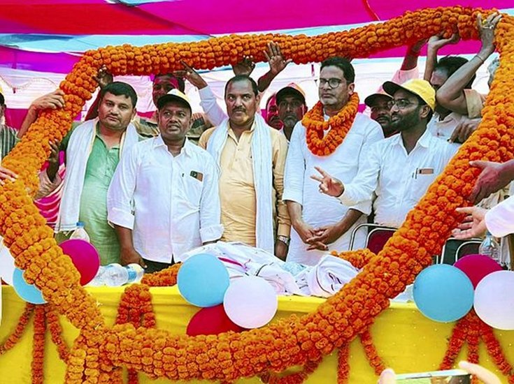 Prashant Kishor's Jan Suraj Yatra in bihar and steps in politics, Political discussion in Jansatta Baradari, Power Struggle Of The oppositions