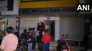 UP news, Prayagraj hospital demolition notice, dengue patient