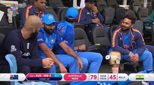 T20 World Cup Rishabh Pant T20 World Cup Warm Up Match ICE Pack knee