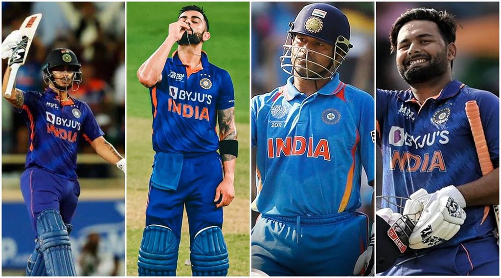 Sachin Tendulkar Virat Kohli Rishabh Pant Ishan Kishan IND vs SA India vs South Africa