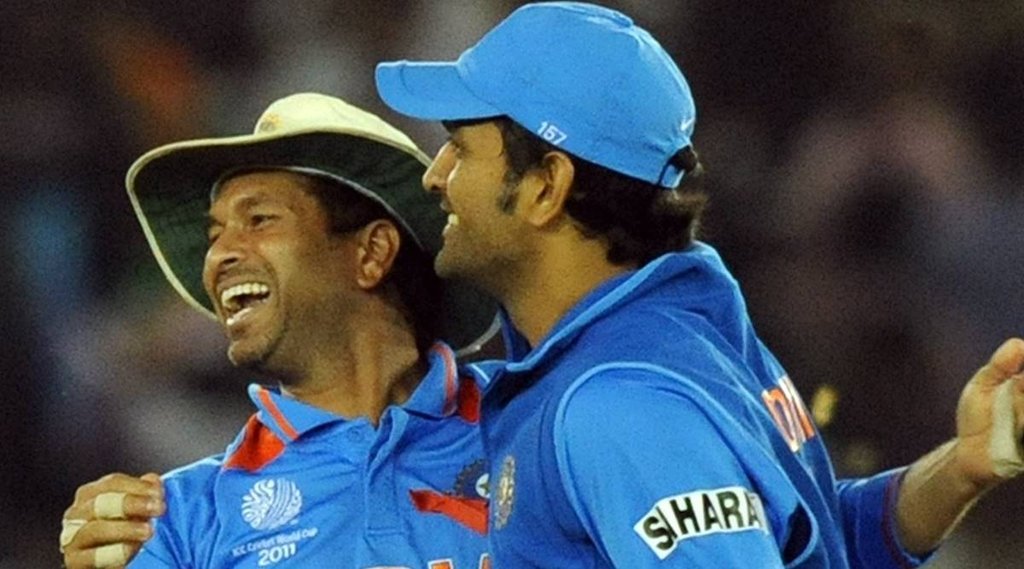 Sachin Tendulkar pays tribute to MS Dhoni