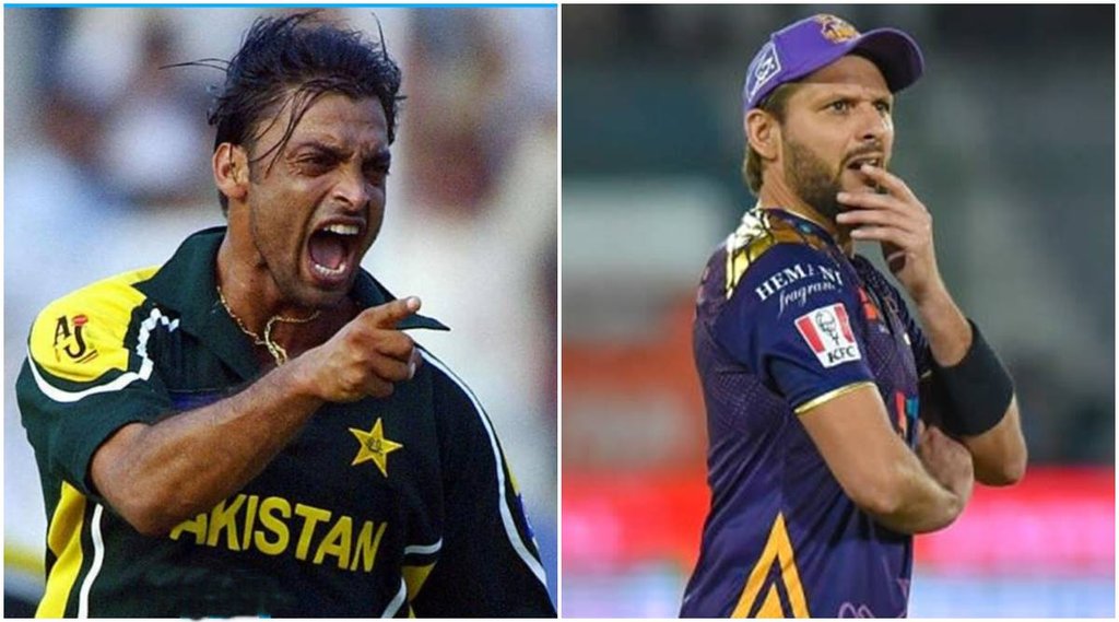 Shoaib Akhtar Shahid Afridi T20 World Cup India vs Pakistan IND vs PAK PAK vs ZIM