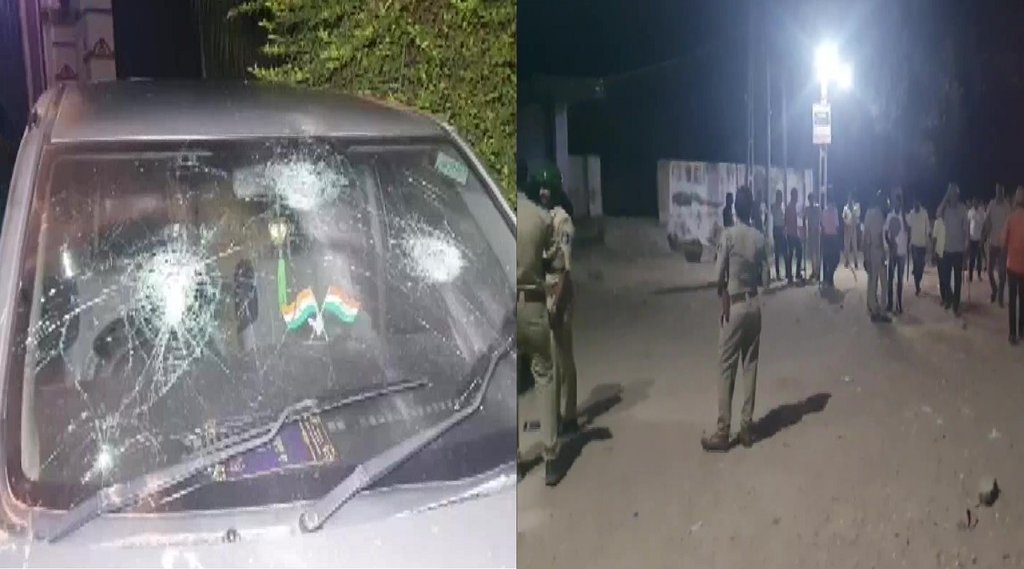 Stone pelting in Gujarat
