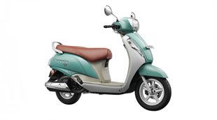 Suzuki Access 125, Suzuki Access 125 Solid Ice Green, Suzuki Access 125 Pearl Mirage White