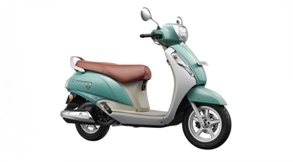 Suzuki Access 125, Suzuki Access 125 Solid Ice Green, Suzuki Access 125 Pearl Mirage White