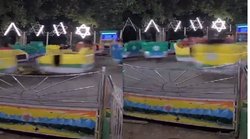 गाजियाबाद के रामलीला मैदान में हादसा: तेजी से घूम रहे झूले का हिस्सा टूटा, दो बच्चों समेत 4 हुए घायल