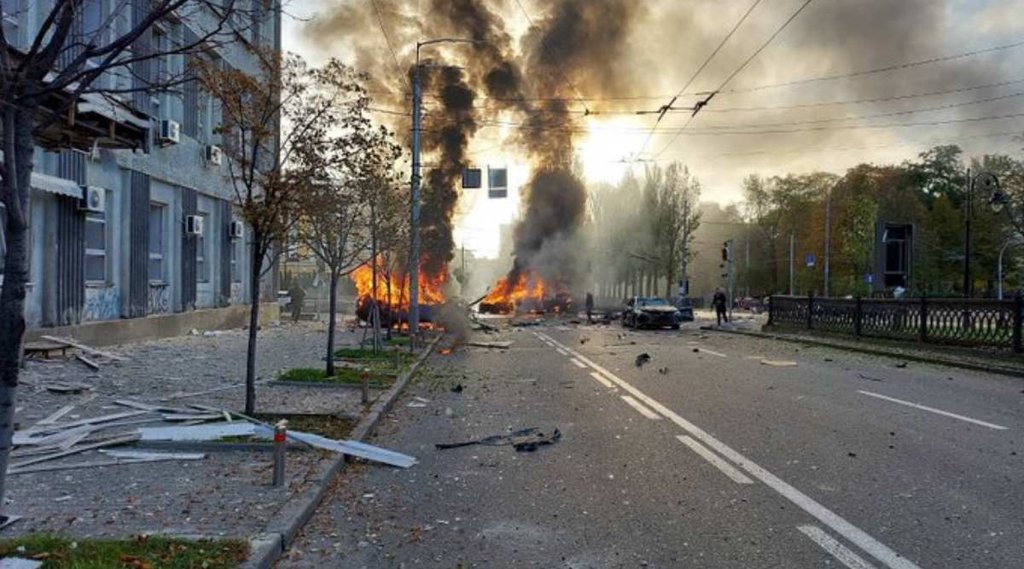 Russia Ukraine war | Multiple strikes in Kyiv | kyiv blasts | several blasts in Ukraine