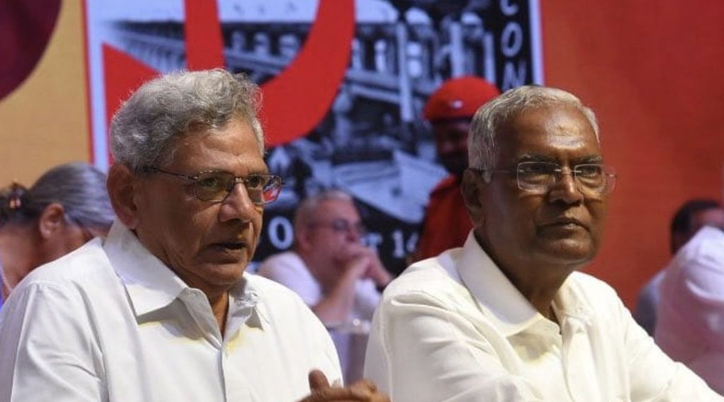 sitaram yechury| d raja| himachal pradesh|