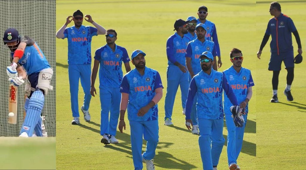 Virat Kohli Rahul Dravid T20 World Cup 2022 India vs Pakistan