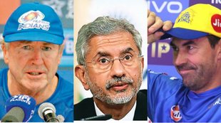 John Wright | Stephen Fleming | S Jaishankar