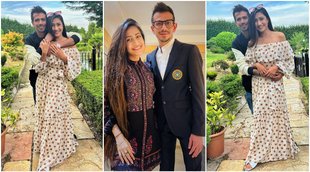 Yuzvendra Chahal Dhanashree Verma Watch Video T20 World Cup India vs Pakistan
