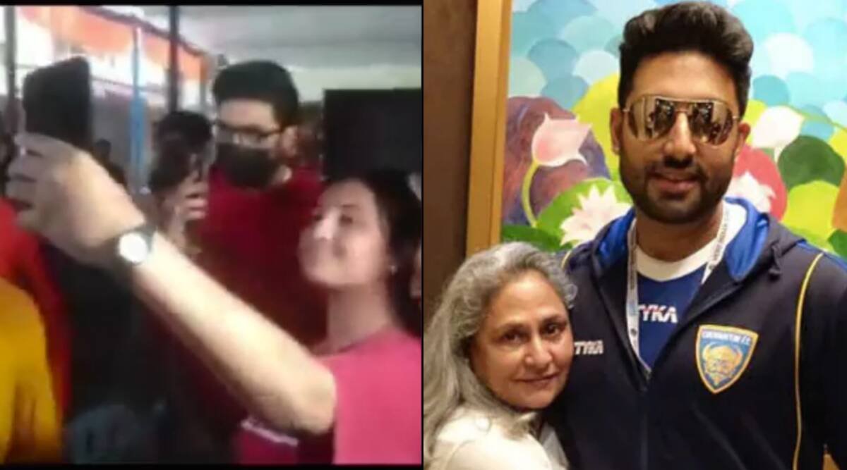 jaya bachchan, abhishek bachchan