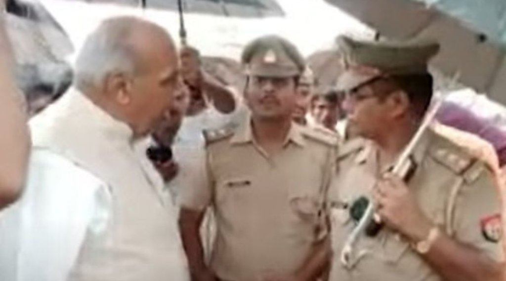 siddharthnagar rain and flood, up flood, bjp mp jagdambika pal