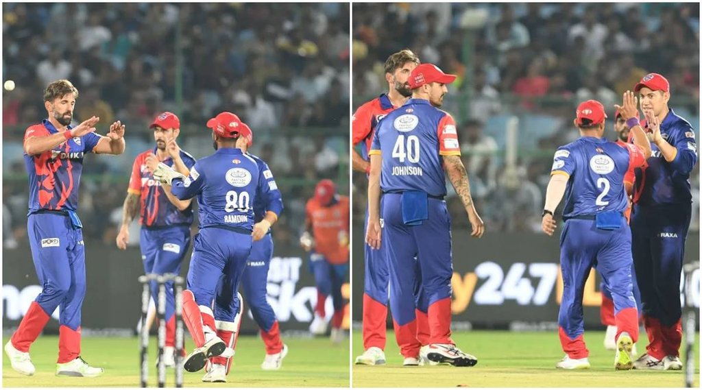 Legends League Cricket 2022 Gautam Gambhir Ross Taylor Ashley Nurse Mitchell Johnson Shane Watson Yusuf Pathan Irfan Pathan India Capitals vs Bhilwara Kings