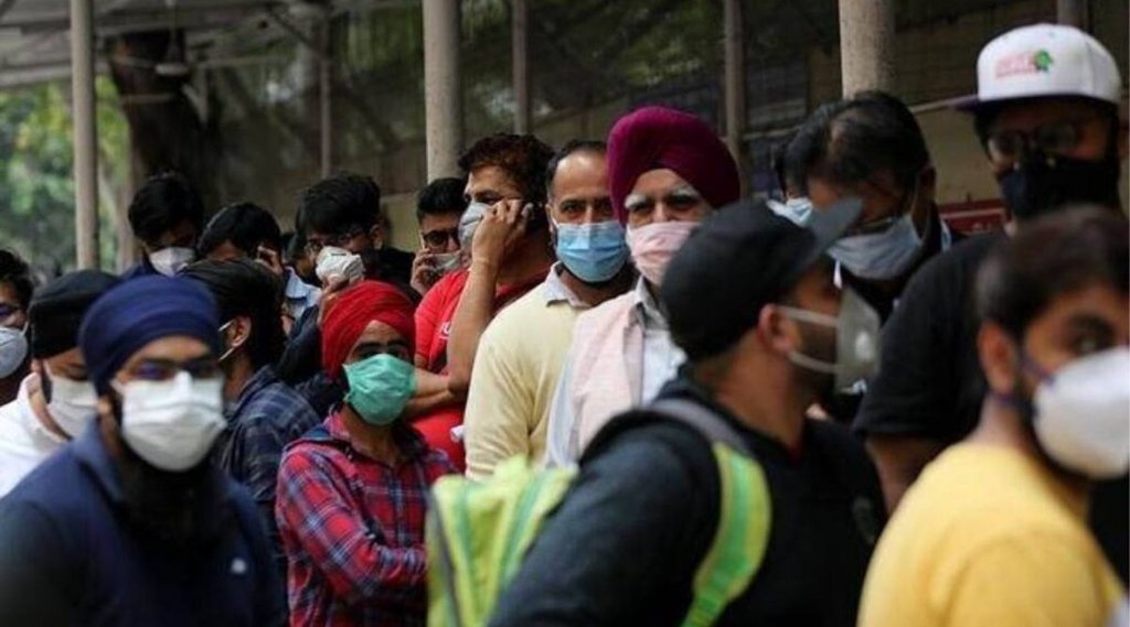 दिल्ली में मास्क न पहनने पर नहीं लगेगा जुर्माना (Source- Express File Photo)