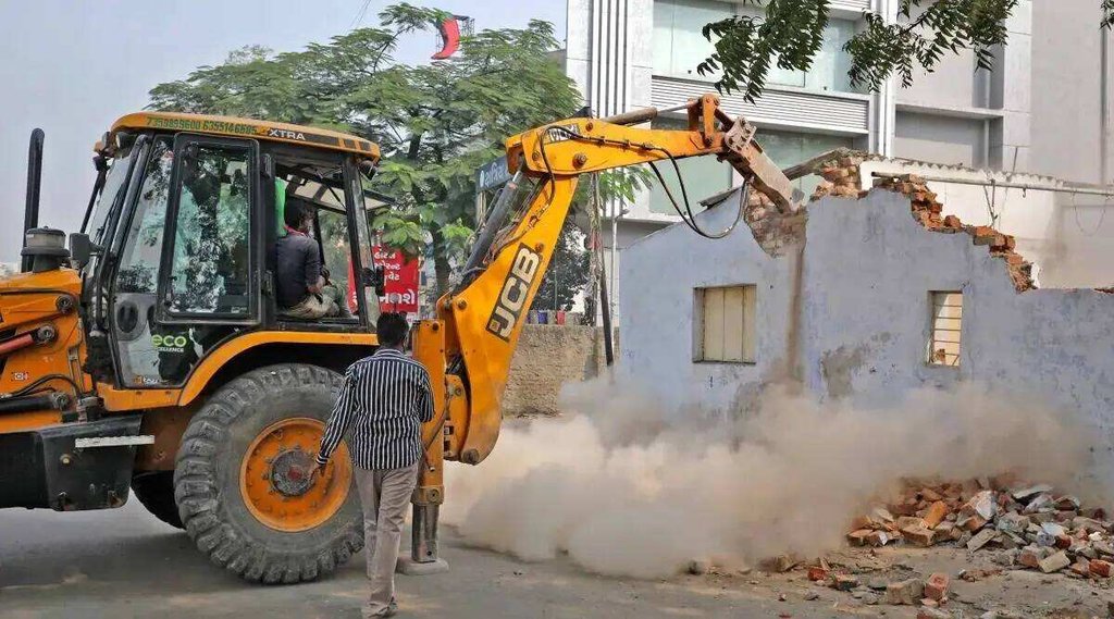 bulldozer action