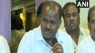Kumaraswamy cites Hosabale comments, Kumaraswamy question achhe din claims, Bengaluru