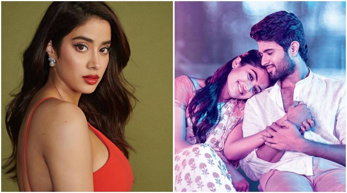 Jahnvi kapoor, Vijay devarkonda, ranshmika mandana Jahnvi kapoor, Vijay devarkonda, ranshmika mandana