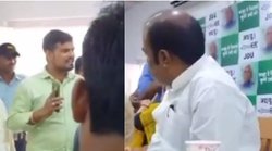 जदयू कार्यकर्ता ने रोया दुखड़ा तो भड़क गए नीतीश के मंत्री