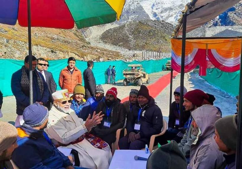 केदारनाथ दौरे के समय एक बार उन्होंने कहा था कि जब भी मैं यहां आता हूं, मैं हर जगह से जुड़ा हुआ महसूस करता हूं।