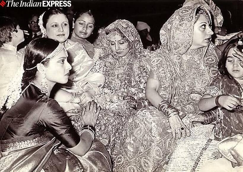 rekha, neetu kapoor wedding