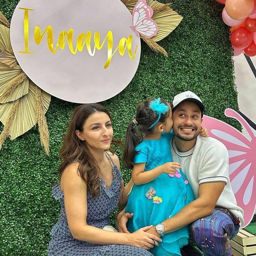 soha, kunal daughter inaaya birthday photos