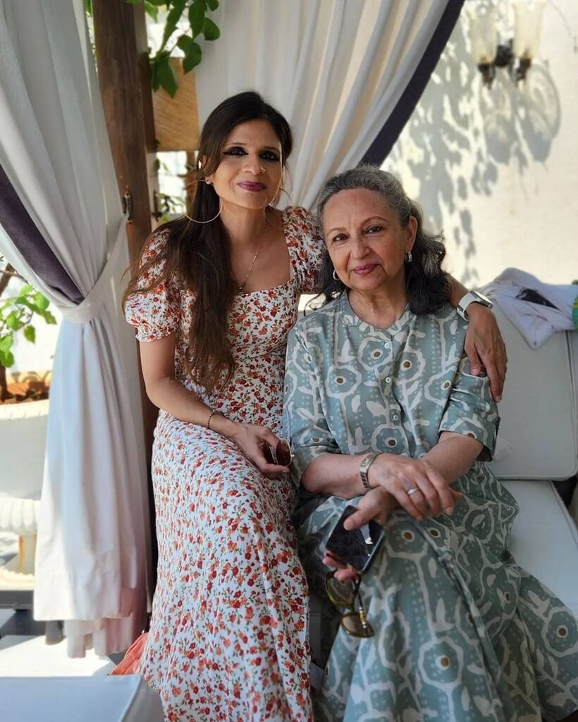 soha, saba, saif photos