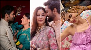 Katrina Kaif, Mouni Roy, karwa Chauth