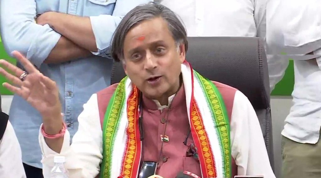 Shashi Tharoor| Congress President Election | Congress President Candidate