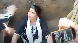 Madhya Pradesh, aap leader sat in jcb gwalior, gwalior NEWS