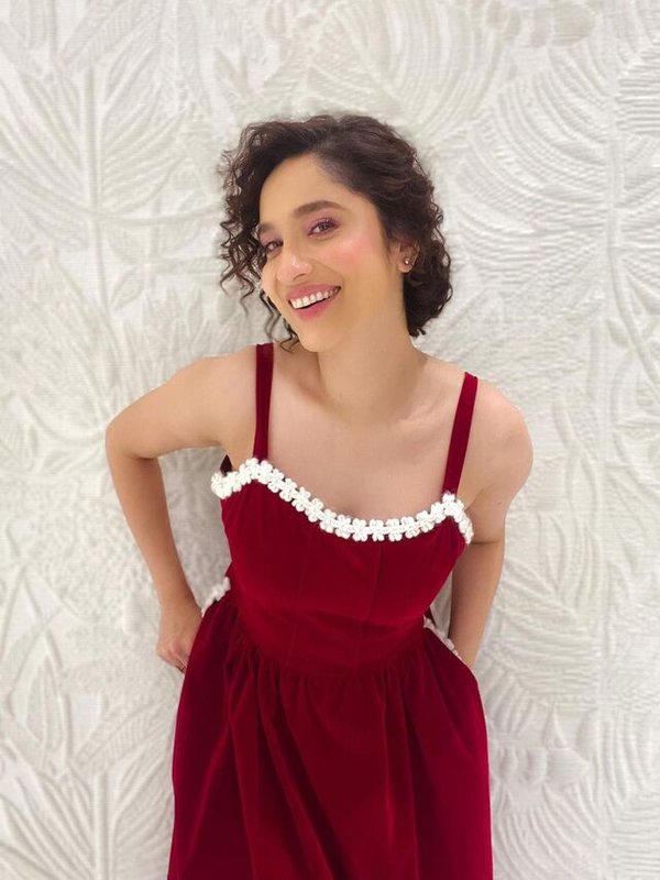 ANKITA LOKHANDE IN CHRISTMAS SANTA LOOK