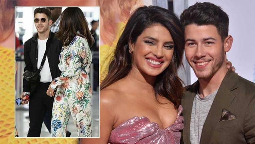 Nick Jonas: निक जोनस ने अपने मोबाइल पर अपने संग प्रियंका चोपड़ा की फोटो लगा रखी थी। (Photo: Social Media)