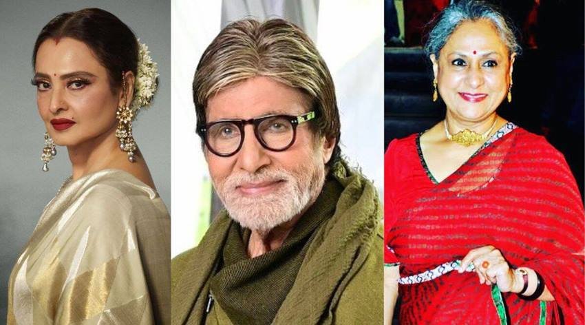 Amitabh Bachchan: अमिताभ बच्चन ने रेखा के साथ कई सुपरहिट फिल्में की हैं। हालांकि फिल्म सिलसिला के बाद ये जोड़ी दोबारा किसी फिल्म में नजर नहीं आई। ऐसी दर्जनों मीडिया रिपोर्ट्स हैं जिसमें कहा गया है कि जया बच्चन की आपत्ति के कारण अमिताभ ने रेखा के साथ फिल्में करना बंद कर दीं।  (Photo: Social Media)